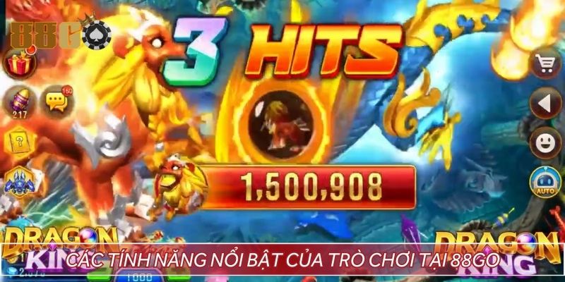 Các tính năng nổi bật của trò chơi tại 88GO