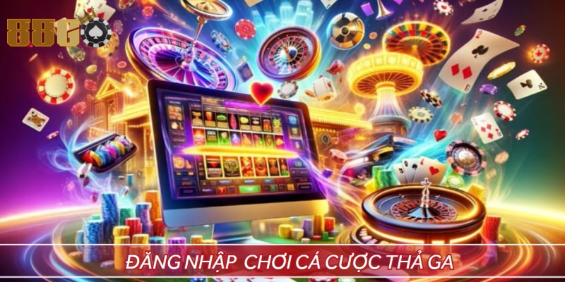 Tham gia đặt cược thoải mái khi đăng nhập vào 88GO
