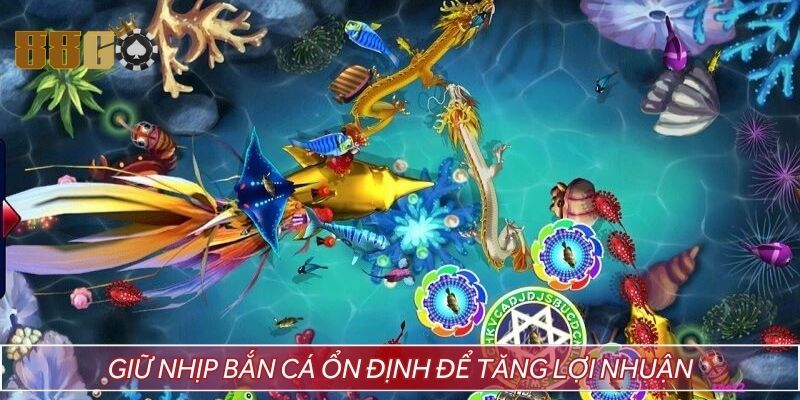 Giữ nhịp bắn cá ổn định để tăng lợi nhuận