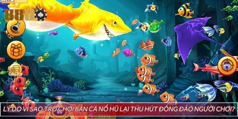 Lý do vì sao trò chơi bắn cá nổ hũ lại thu hút đông đảo người chơi?