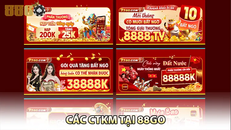 Khuyến mãi nhà cái 88Go