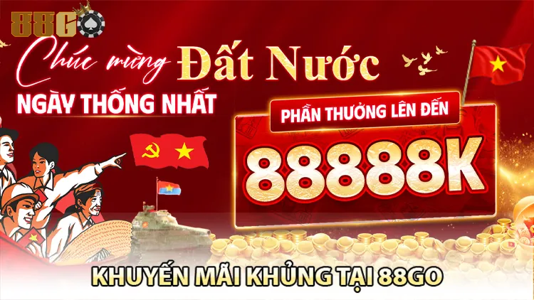 Khuyến mãi khủng cho người chơi tại 88go