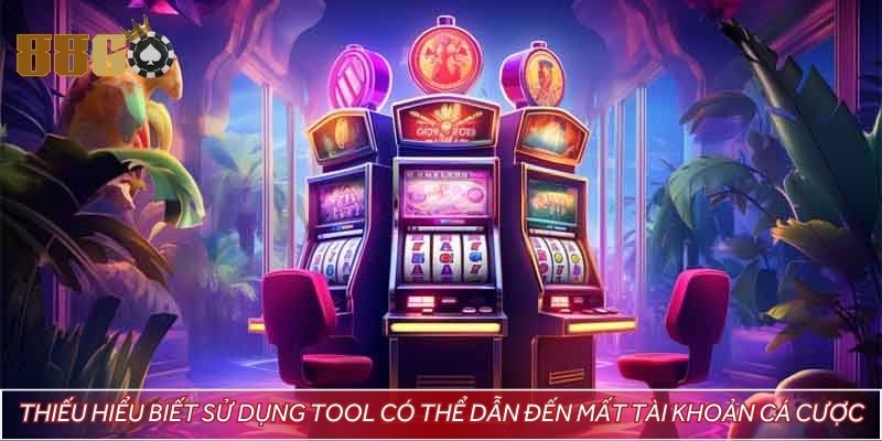 Thiếu hiểu biết sử dụng tool có thể dẫn đến mất tài khoản cá cược